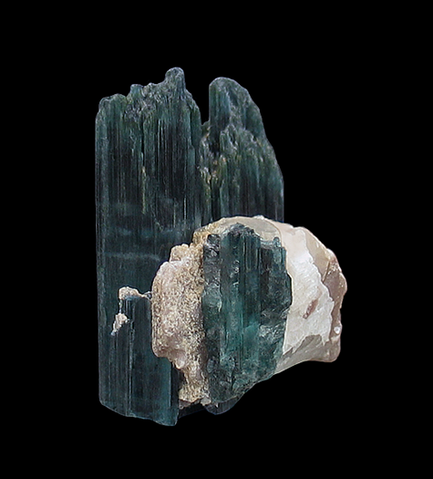 Indicolite, Santa Rosa Mine, Itambacuri, Minas Gerais, Brazil
